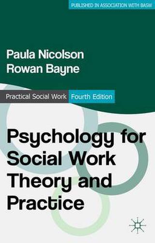 Cover image for Psychology for Social Work Theory and Practice