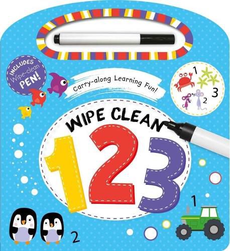 Cover image for Wipe Clean Carry & Learn: 123: Early Learning for 3+ Year-Olds