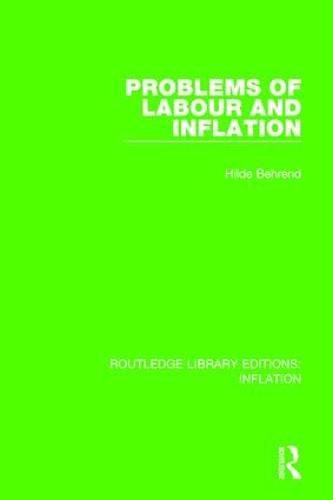 Cover image for Problems of Labour and Inflation