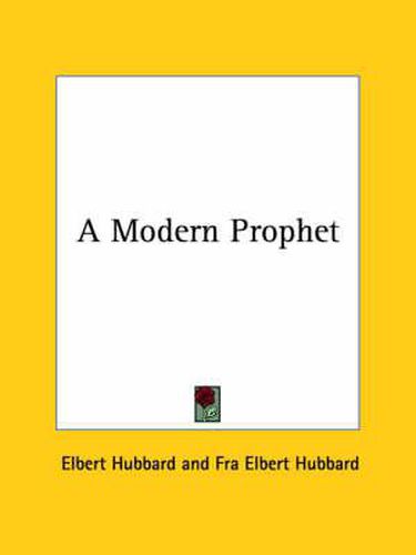 Cover image for A Modern Prophet