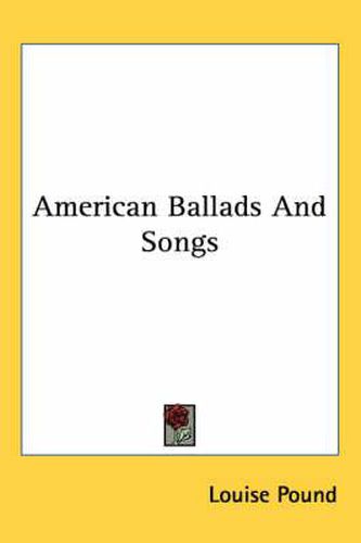 Cover image for American Ballads and Songs