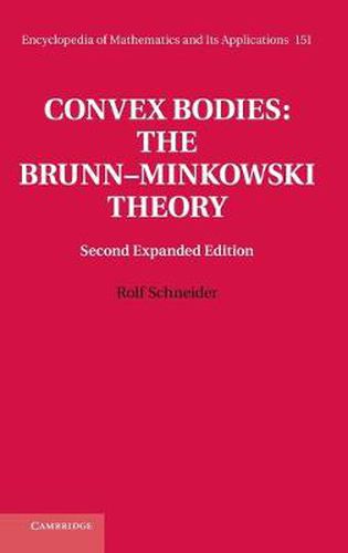 Cover image for Convex Bodies: The Brunn-Minkowski Theory