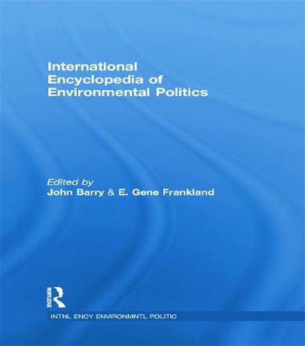 Cover image for International Encyclopedia of Environmental Politics