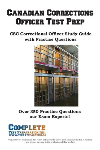 Cover image for Canadian Corrections Officer Test Prep