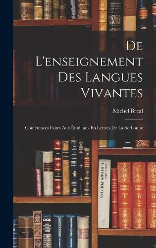 Cover image for De L'enseignement Des Langues Vivantes