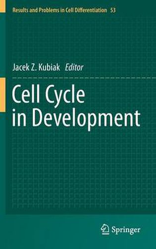 Cover image for Cell Cycle in Development