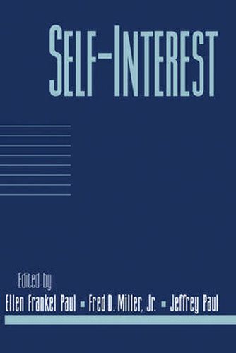 Cover image for Self-Interest: Volume 14, Part 1