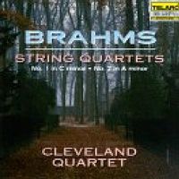 Cover image for Brahms: String Quartets no 1 & 2