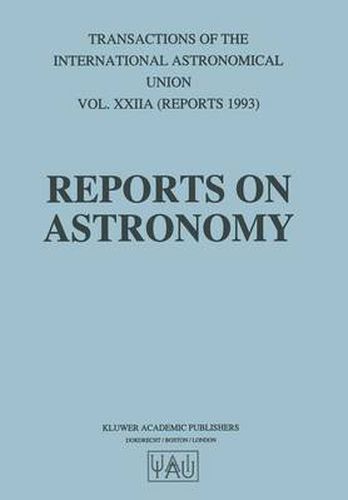 Cover image for Transactions of the International Astronomical Union