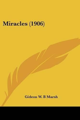 Cover image for Miracles (1906)