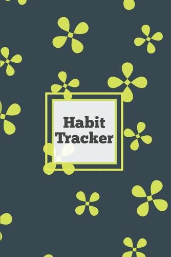 Cover image for Habit Tracker: Daily & Monthly Track Your Habits Grid Planner, Undated Calendar Month, Journal, Notebook, Book