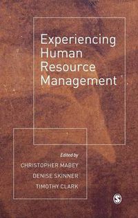 Cover image for Experiencing Human Resource Management