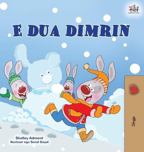 I Love Winter (Albanian Children's Book)