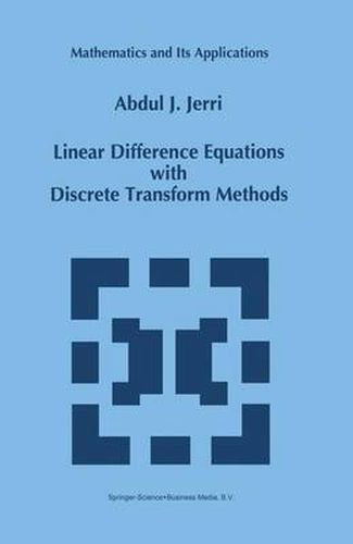 Cover image for Linear Difference Equations with Discrete Transform Methods