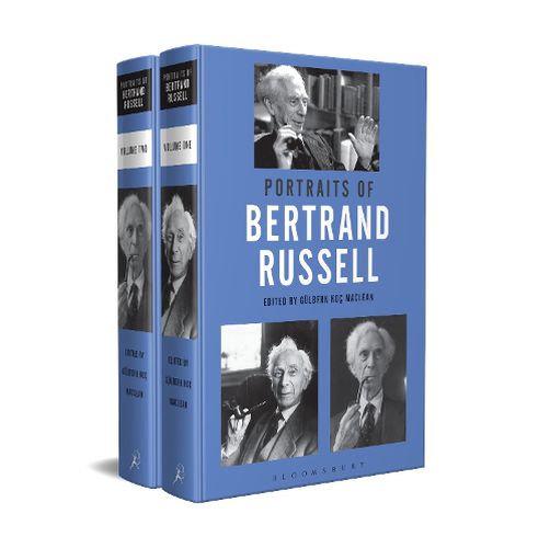 Cover image for Portraits of Bertrand Russell