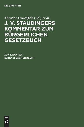 Cover image for Sachenrecht