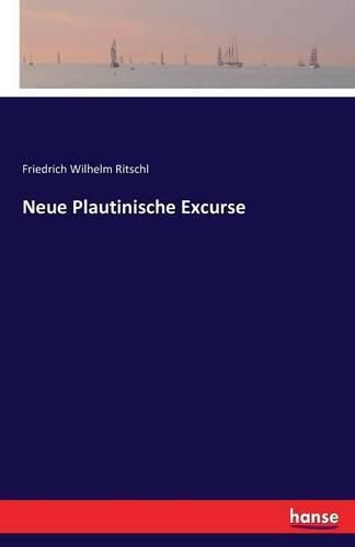 Cover image for Neue Plautinische Excurse