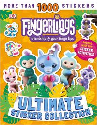 Cover image for Fingerlings Ultimate Sticker Collection: With more than 1000 stickers