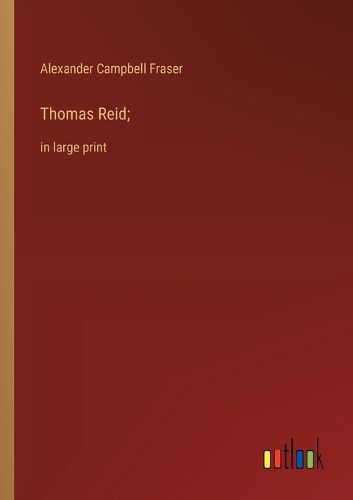 Cover image for Thomas Reid;