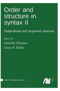 Cover image for Order and structure in syntax II