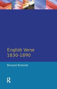 Cover image for English Verse 1830 - 1890