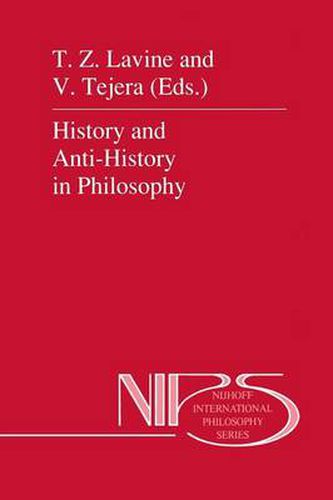 Cover image for History and Anti-History in Philosophy