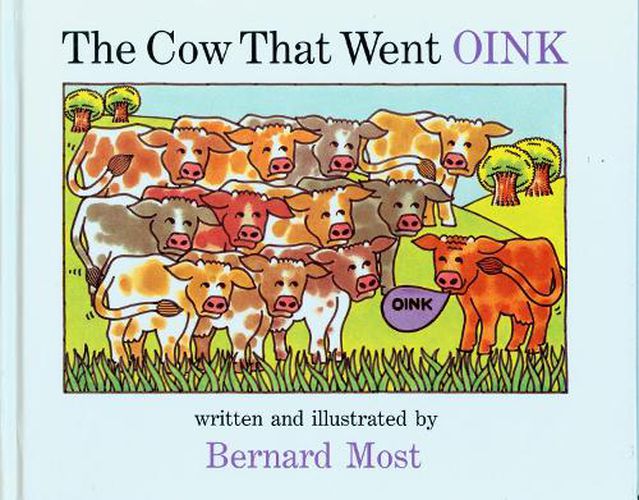Cover image for The the Cow That Went Oink