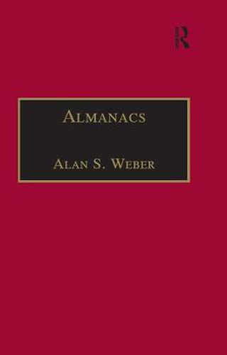 Cover image for Almanacs: Printed Writings 1641-1700: Series II,  Part One, Volume 6