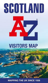 Cover image for Scotland A-Z Visitors Map