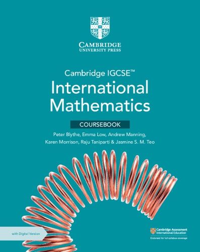 Cambridge IGCSE (TM) International Mathematics Coursebook with Digital Version (2 Years' Access)