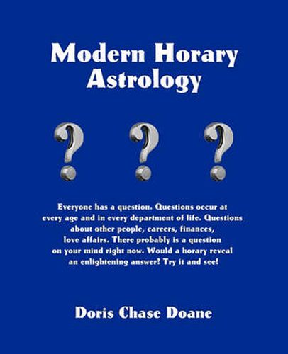 Cover image for Modern Horary Astrology