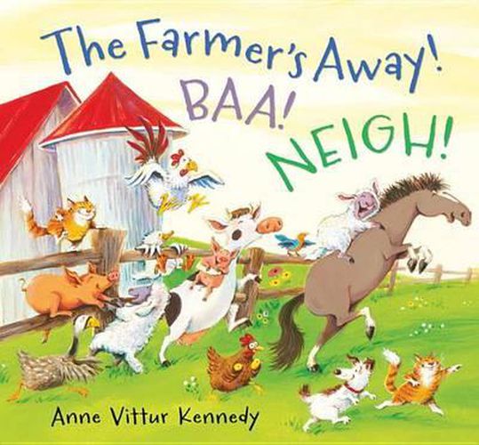 Cover image for The Farmer's Away! Baa! Neigh!