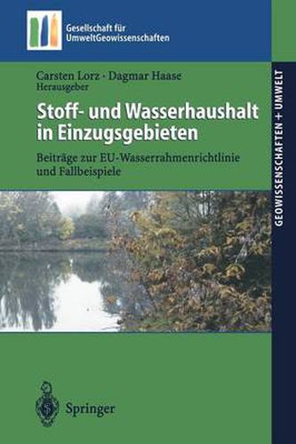 Cover image for Stoff- Und Wasserhaushalt in Einzugsgebieten