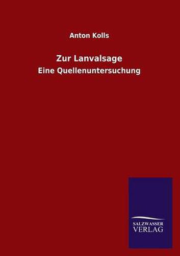 Cover image for Zur Lanvalsage