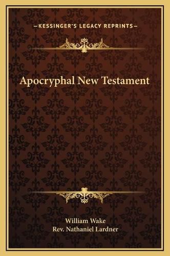 Cover image for Apocryphal New Testament