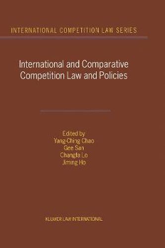 Cover image for International and Comparative Competition Laws and Policies