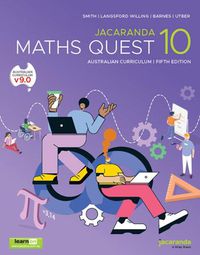 Cover image for Jacaranda Maths Quest 10 Australian Curriculum, 5e learnON and Print
