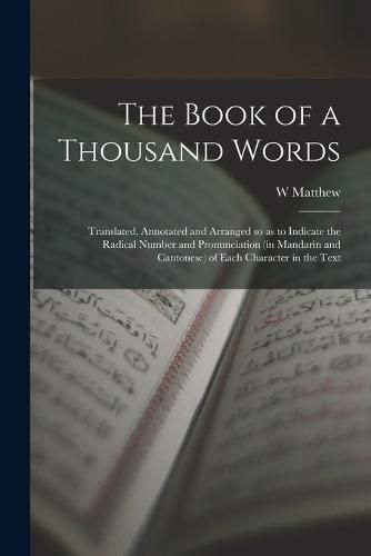 Cover image for The Book of a Thousand Words