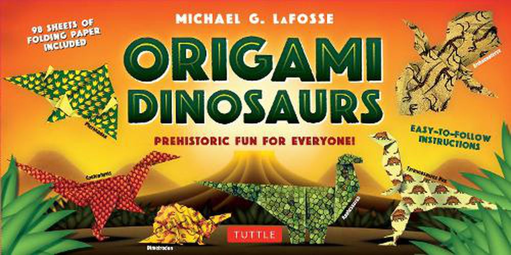 Origami Dinosaurs Kit: Prehistoric Fun for Everyone!: Kit Includes 2 Origami Books, 20 Fun Projects and 98 Origami Papers