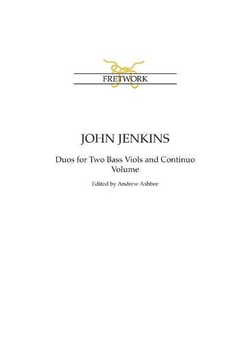 John Jenkins: The Bass Viol Duos Volume 2