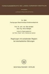 Cover image for Regelungen Mit Schaltenden Reglern Bei Stochastischen Storungen