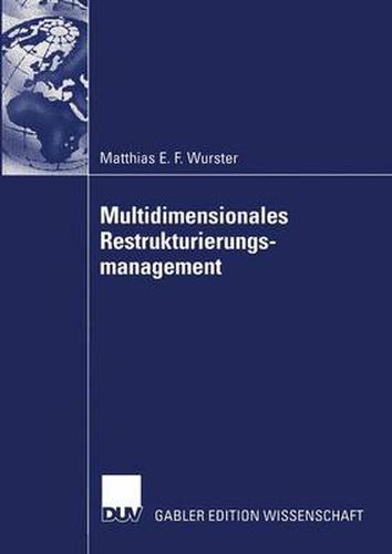 Cover image for Multidimensionales Restrukturierungsmanagement