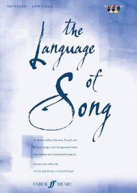 Cover image for The Language Of Song: Advanced (Low Voice)