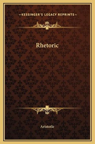 Cover image for Rhetoric