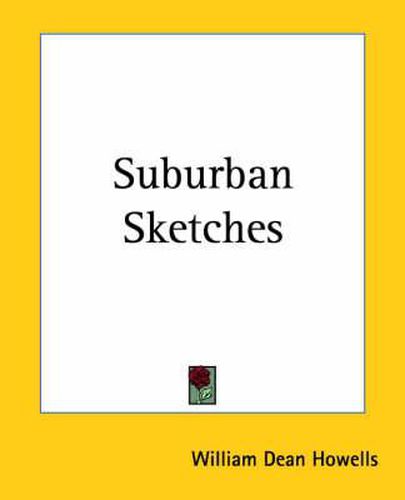 Cover image for Suburban Sketches