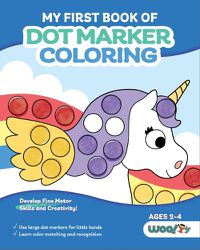 Cover image for My First Book of Dot Marker Coloring