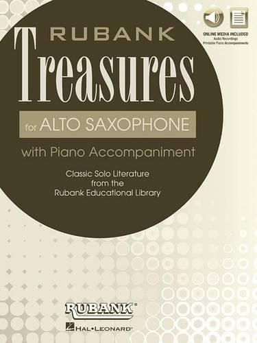 Cover image for Rubank Treasures for Alto Saxophone