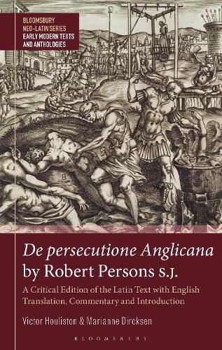 Cover image for De persecutione Anglicana by Robert Persons S.J.