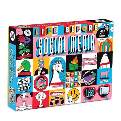 Cover image for Life Before Social Media 1000 Piece Puzzle