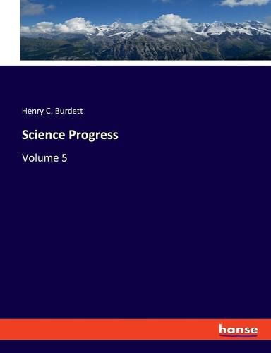 Cover image for Science Progress: Volume 5